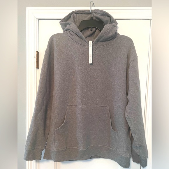 Lululemon hoodie gray size 10 - Picture 2 of 2